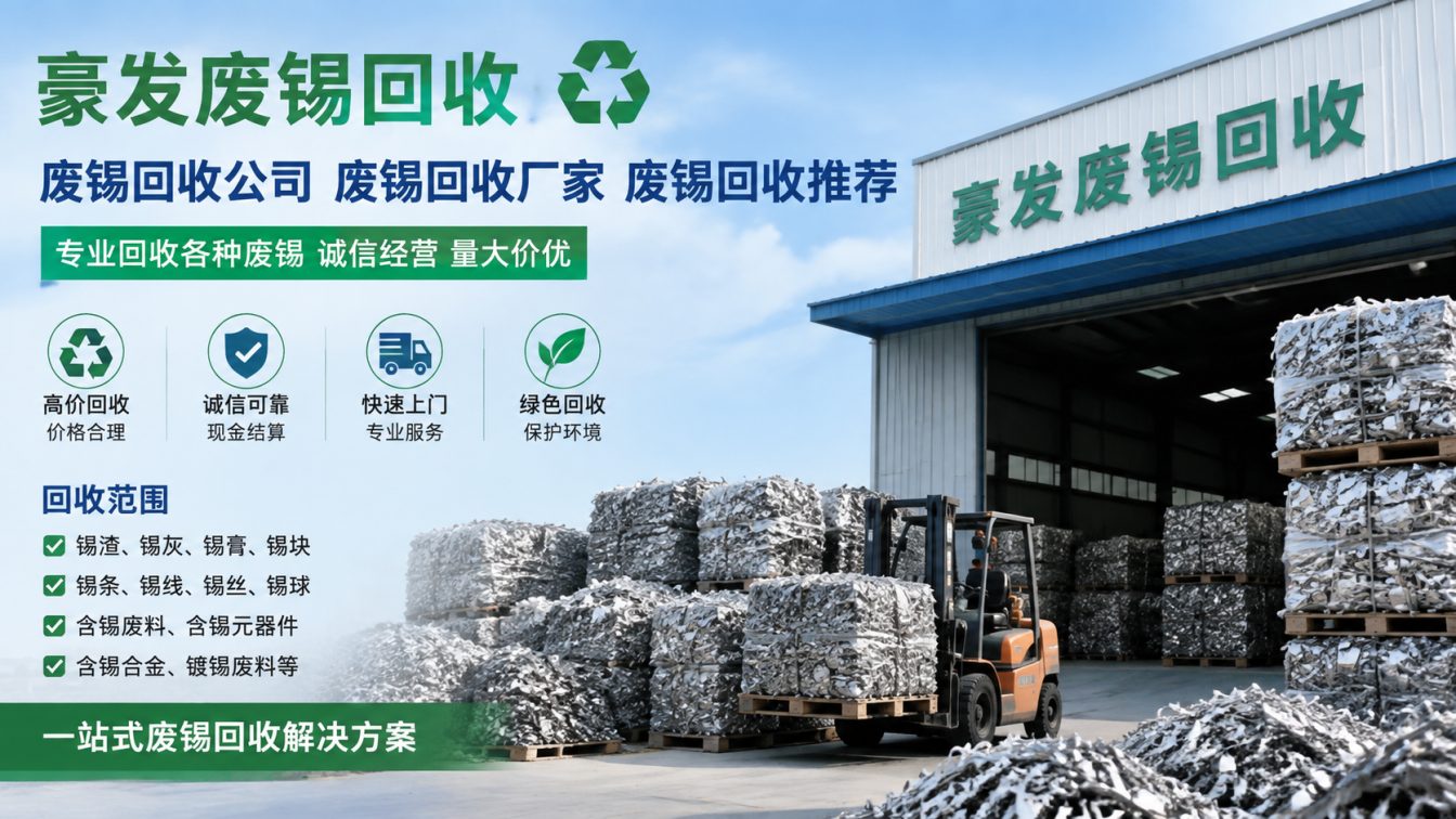 潮南区为工厂废锡处置提供高价回收方案